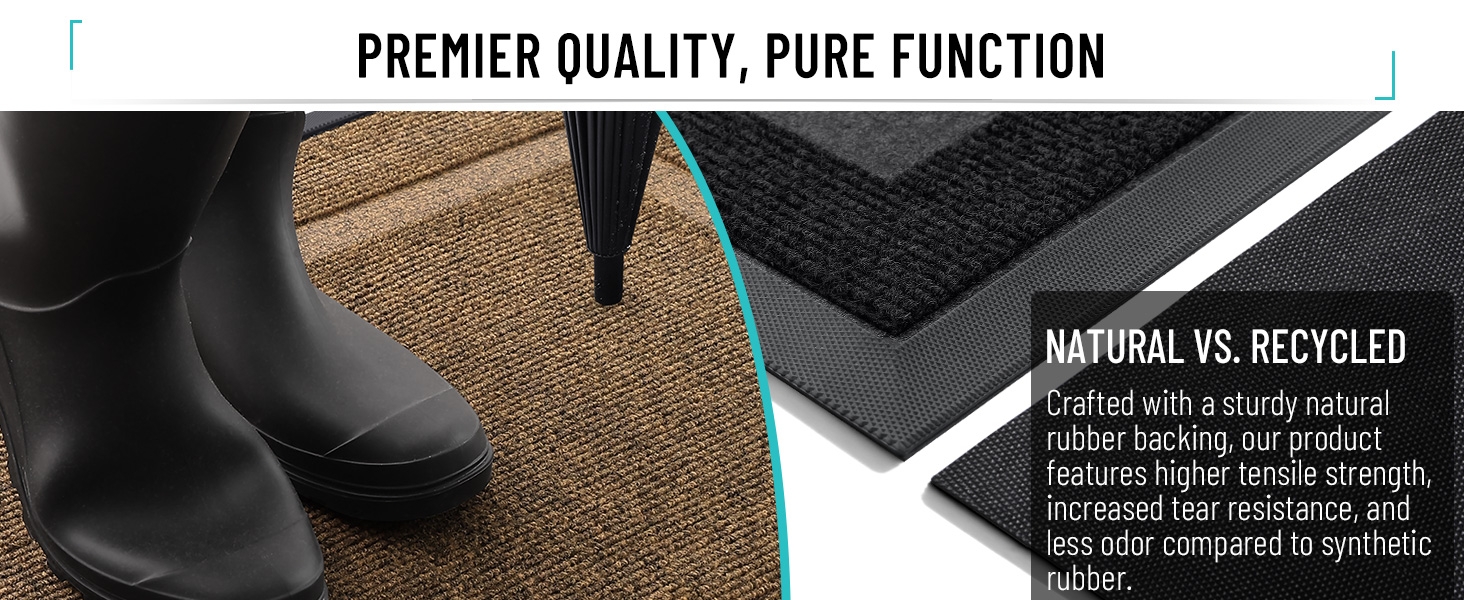 OLANLY Front Door Mat Outdoor Entrance