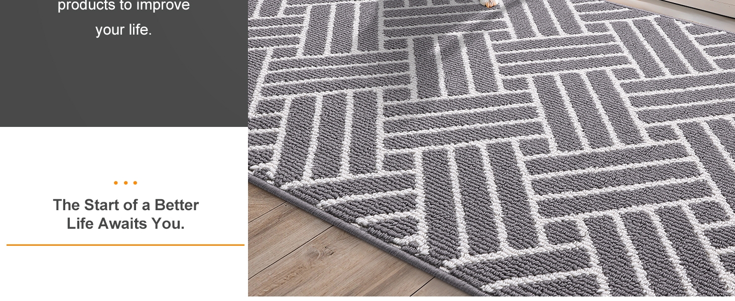 OLANLY entryway rug