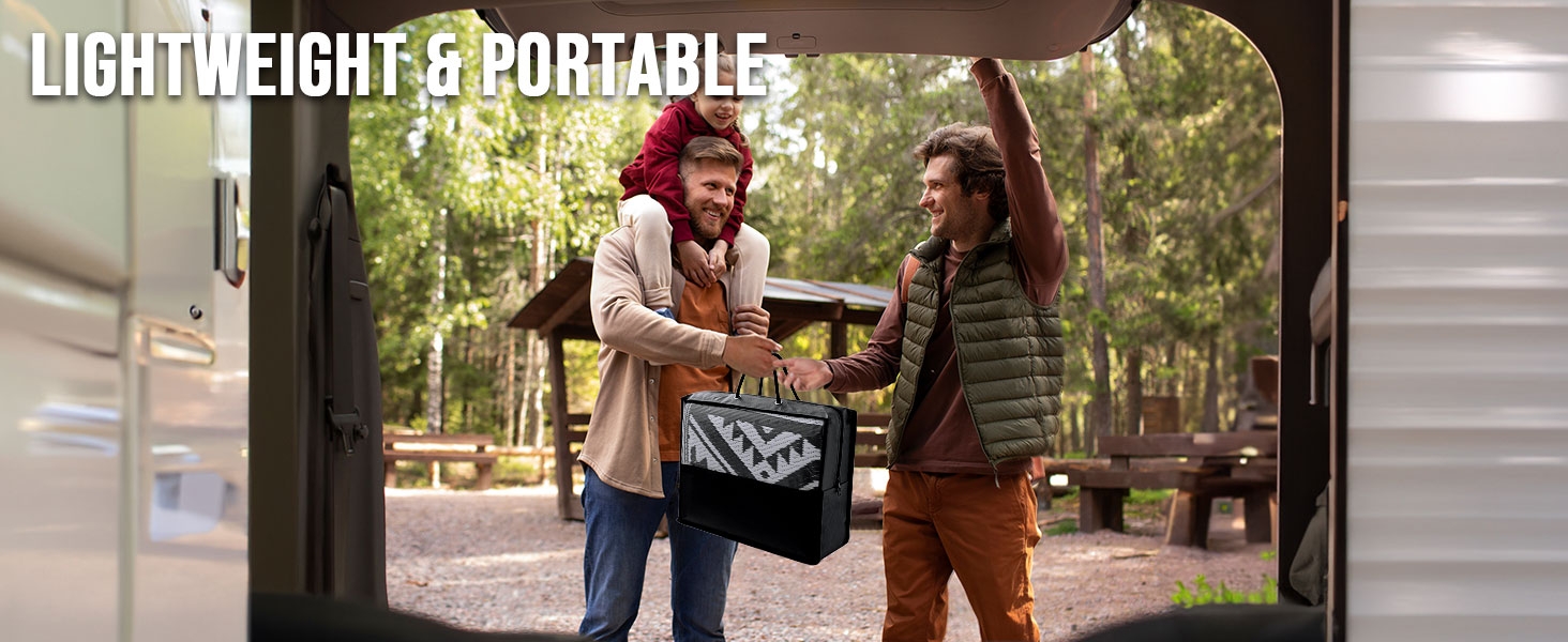 lightweight & portable